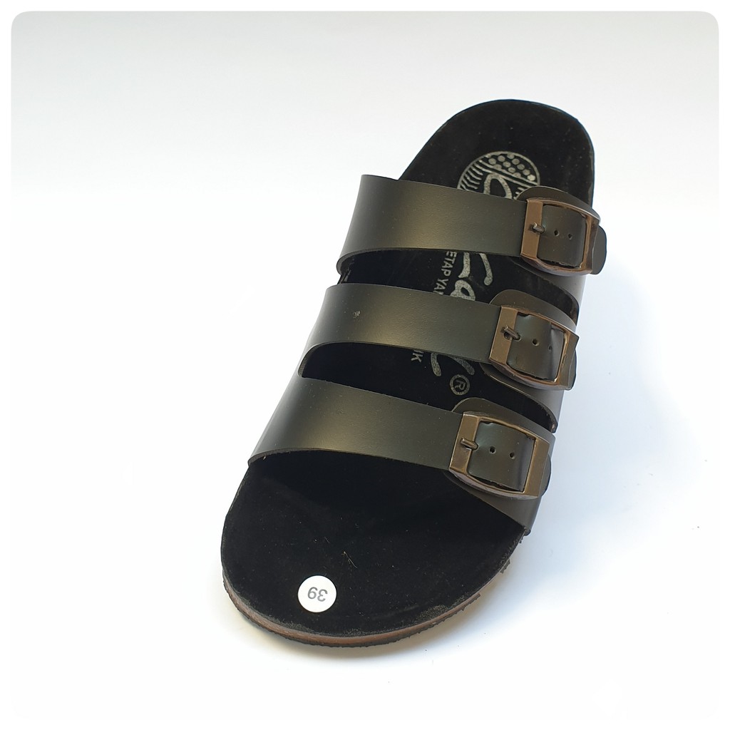 Sandal Pria  Ban 3 Hitam