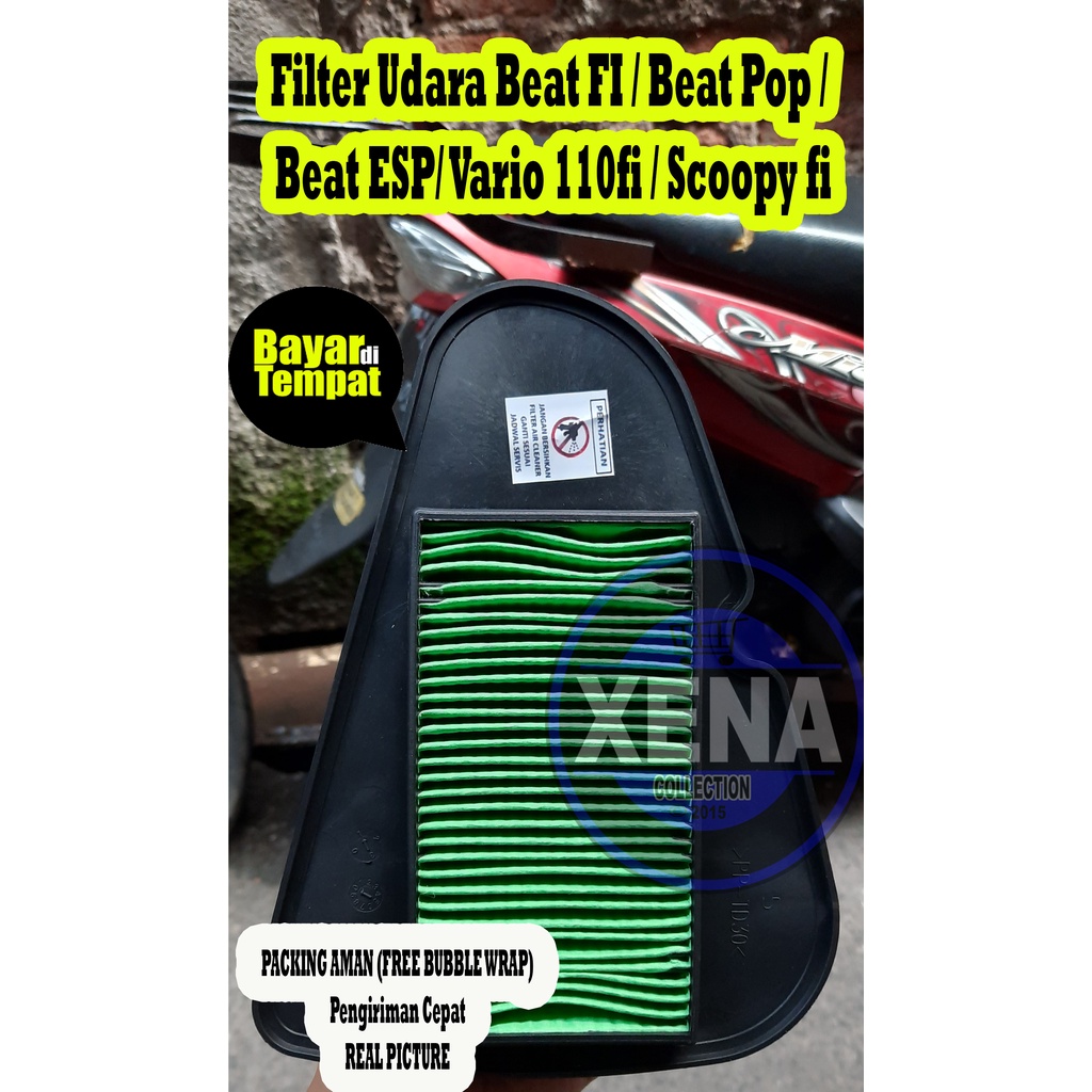 filter udara honda beat F1 / beat esp / beat pop esp / beat new / beat esp street / vario 110 f1 / scoopy f1 / esp /K16 / FILTER UDARA BEAT FI FILTER UDARA SCOOPY FI