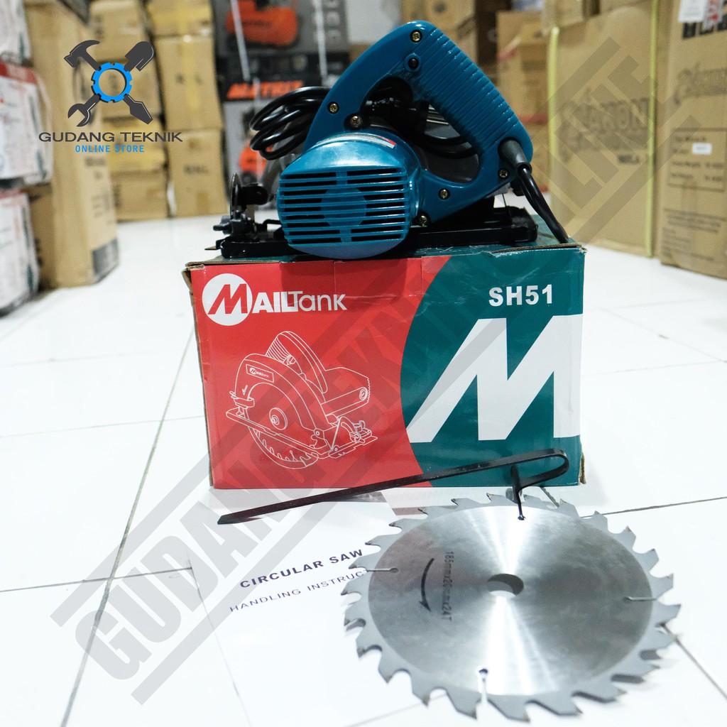 Mailtank SH-51 Circular Saw Mailtank SH 51 / Mesin Potong Gergaji Kayu 7inch Mailtank SH51