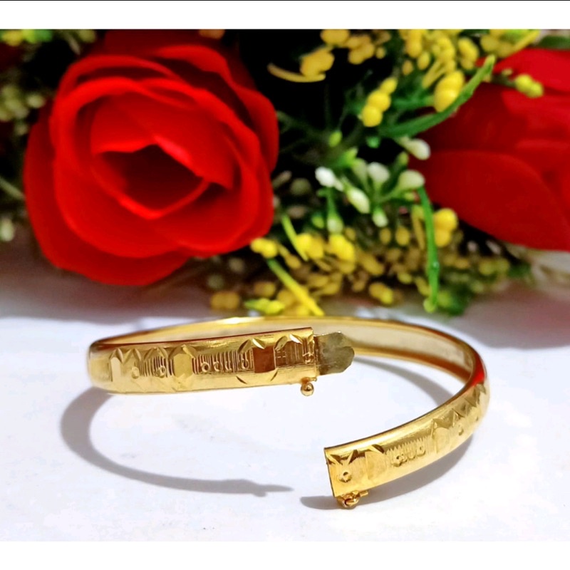 Gelang TITANIUM Dewasa Bangle Free Cincin Xp