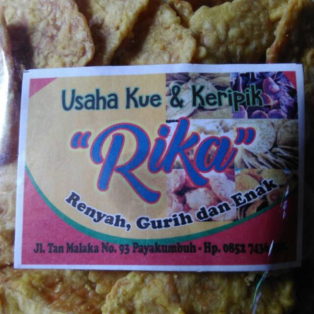 

keripik tempe rika