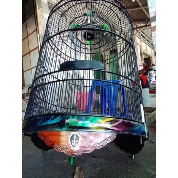 sangkar murai MLV no. 3 / sangkar burung / kandang burung / variasi sangkar / pion burung