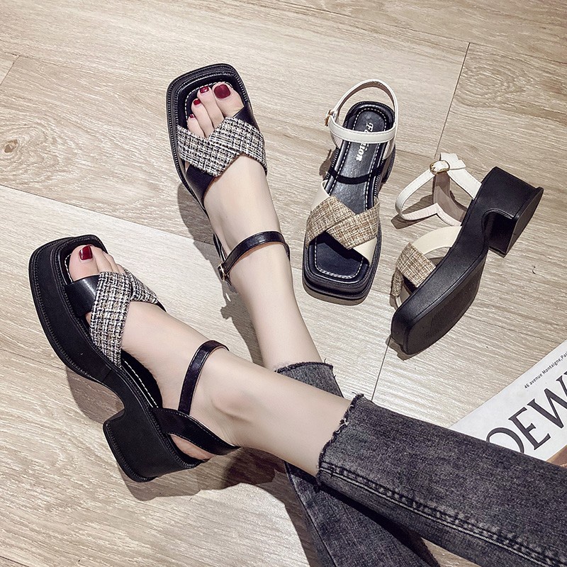 tap-967, sandal flat wanita import fashion sandal wanita terkiniian cantik dan terpopular keren 5101