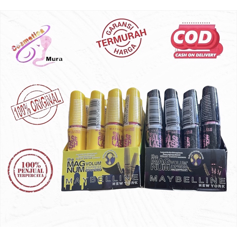 *mascara murah* [ harga pcs ] Maskara maybeline silver - maskara maybelline silver / ungu