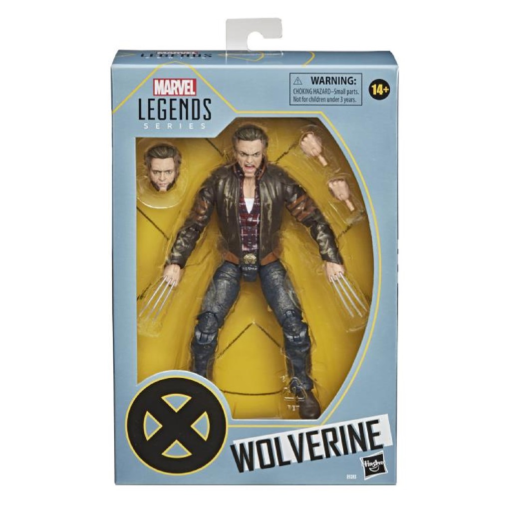 MARVEL X-Men 20th Legends Series Logan Wolverine Brown Jacket Premium Figure