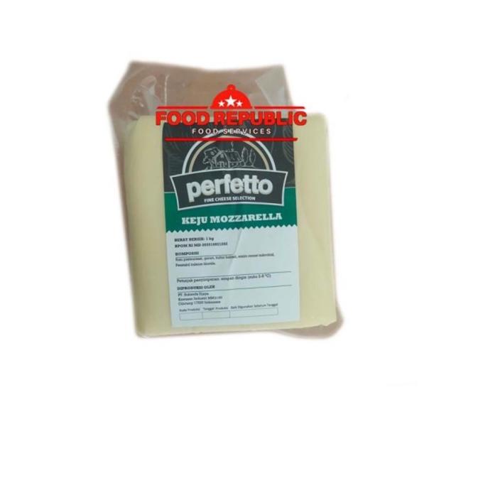 

READY COD MOZARELLA CHEESE PERFETTO 1 KG - KEJU MOZARELLA PERFETTO IMPORT HALAL