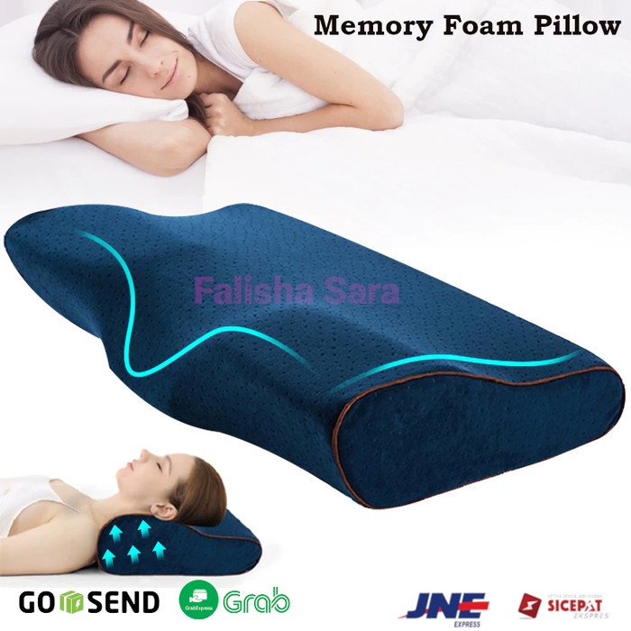 Bantal Kesehatan - Bantal Tidur Kepala Empuk Memory FoamBantal Tidur Terapi Kesehatan