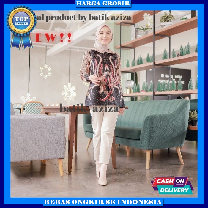Atasan Kerja Casual Atsan Remaja Baju Kondangan Ibu2 Baju Batik Wanita Kemeja Dewasa Casual Bju Dewa