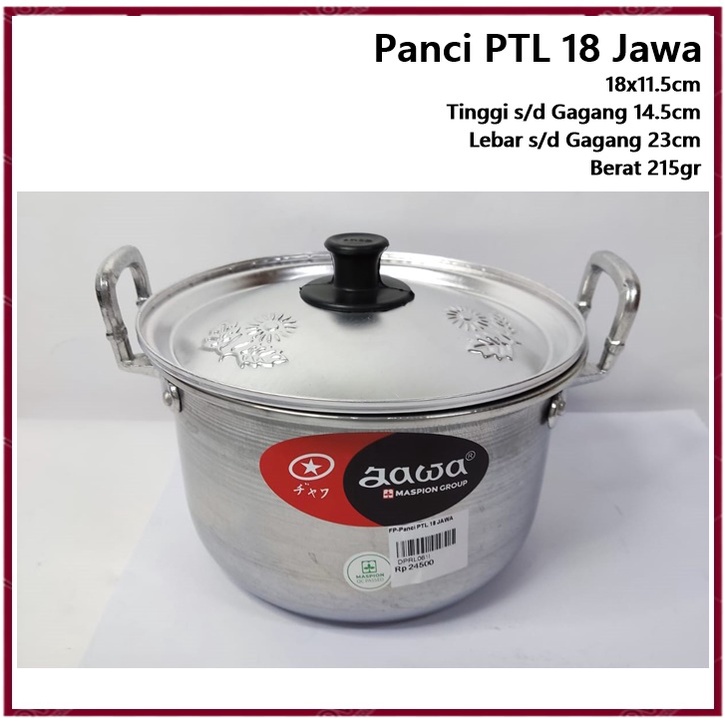 Panci Jawa PTL 18 Maspion