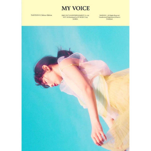 PO TAEYEON MY VOICE DELUXE ALBUM