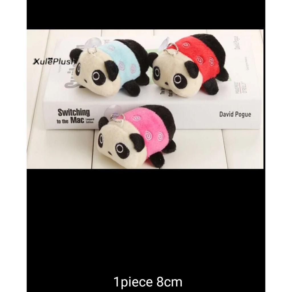 Boneka Panda Gantungan Kaca Lucu Ukuran 8 cm