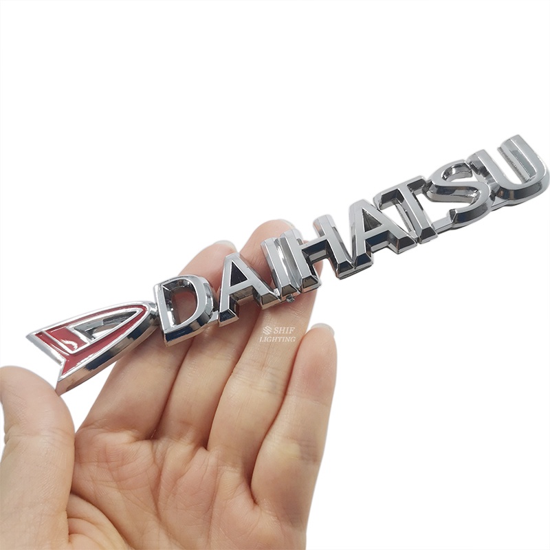 1pc Stiker Emblem Logo Daihatsu Bahan Abs Untuk Dekorasi Mobil