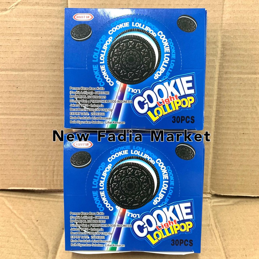 Permen Oreo Light Lollipop 30pcs