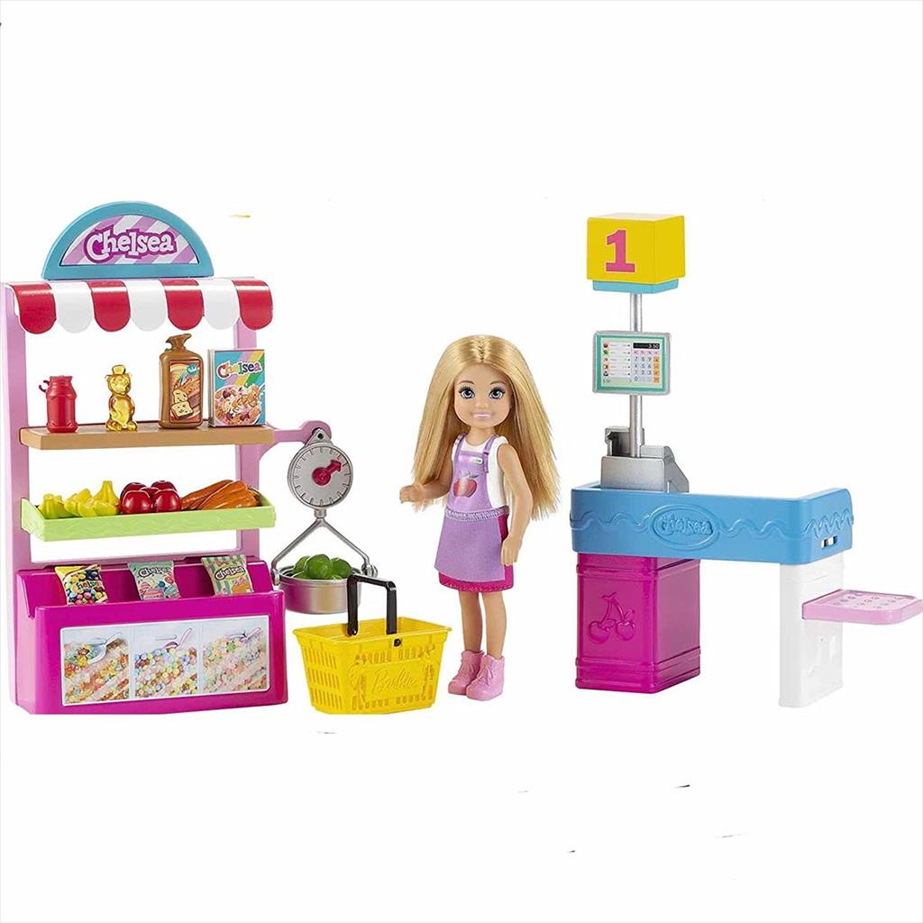 Barbie Chelsea Can Be Snack Stand Playset GTN67 Boneka Barbie