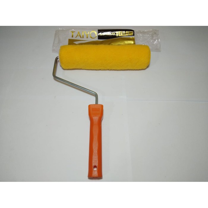 Kuas rol taiyo kuning / kuas rol bulu cat tembok / paint roller