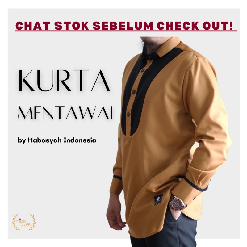 KURTA MENTAWAI | HABASYAH | BAJU KOKO IKHWAN PRIA