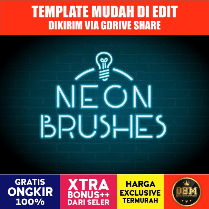 Neon Brushes