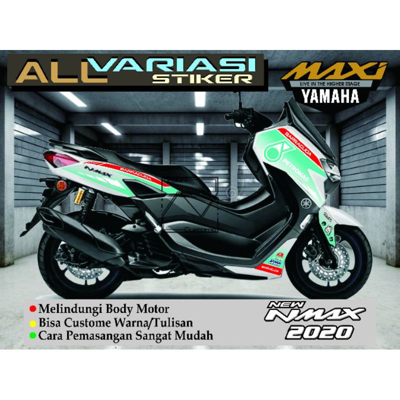 Striping Nmax 2020 Variasi Petronas&Kevlar
