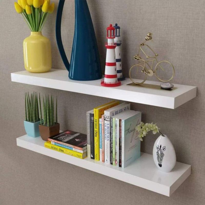 RAK Dinding ambalan  Tebal 4 cm panjang 60 cm