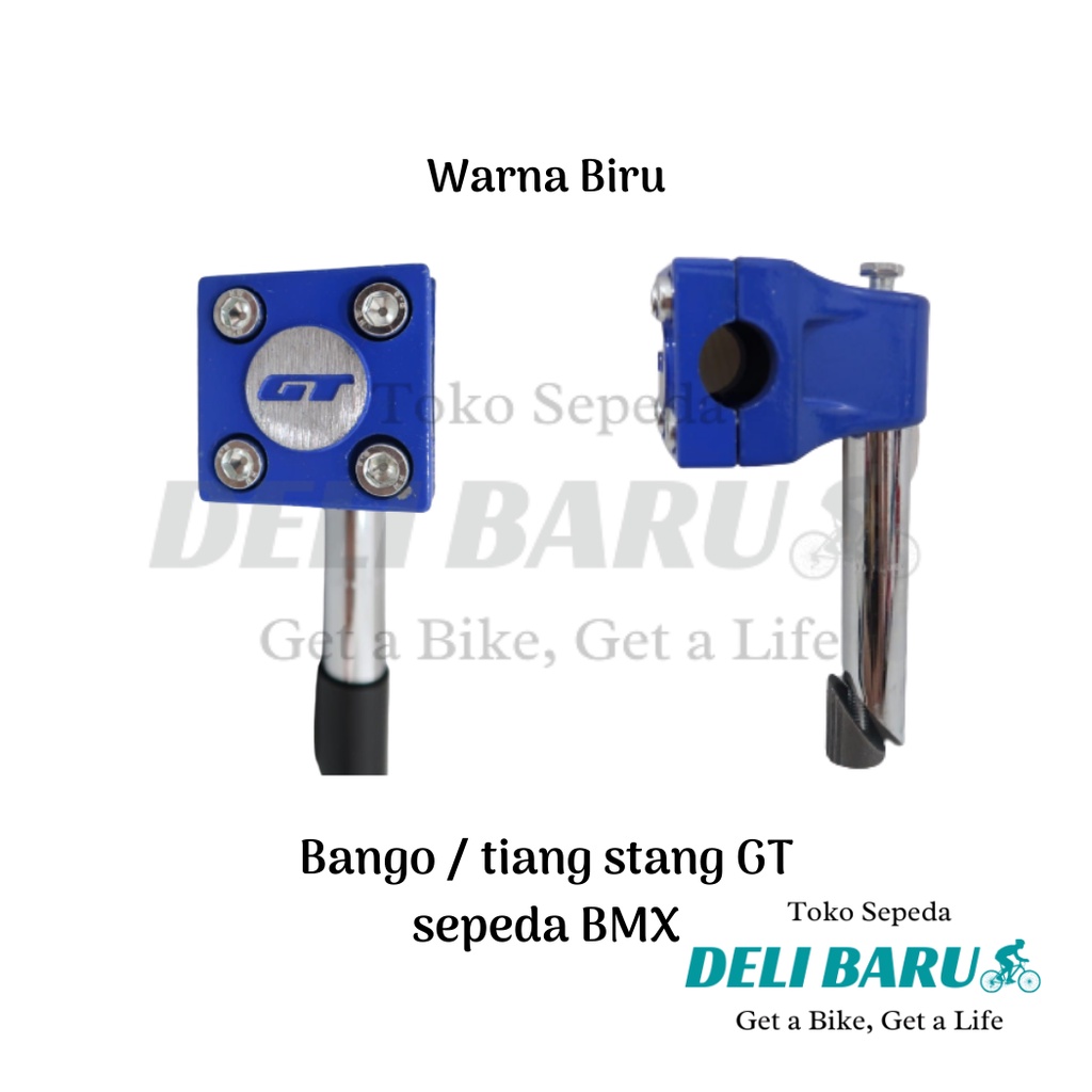 Bango stem tiang stang 21,1 sepeda anak, BMX GT