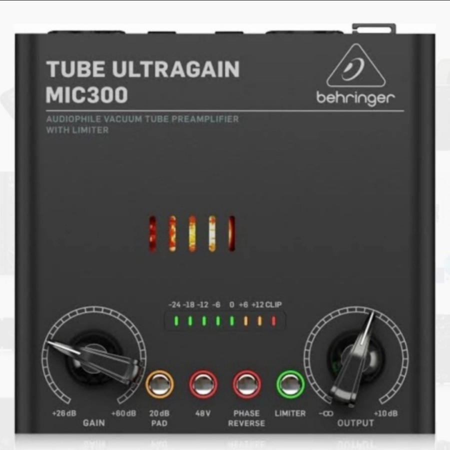 Behringer Tube Ultragain Mic 300 Behringer Mic-300 Original
