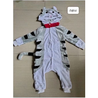 KOSTUM ONESIE NYANKO SENSEI CAT KUCING ANAK PIYAMA COSPLAY PESTA