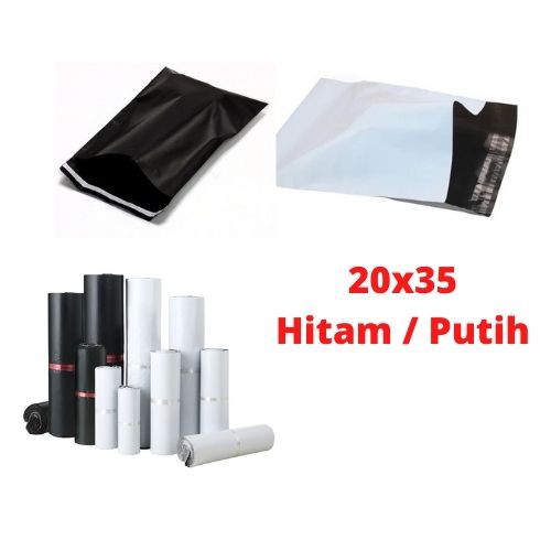 

[POS] 20x35 PLASTIK ONLINE SHOP + LEM / POLYMAILER TEBAL (100pc) GR