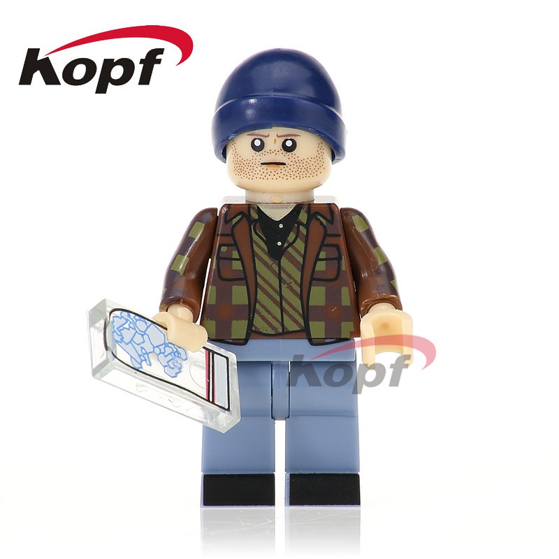 Mainan Lego Anak Single Sale Super Heroes Breaking Bad Jesse Pinkman Brown Suit Hank Schrader