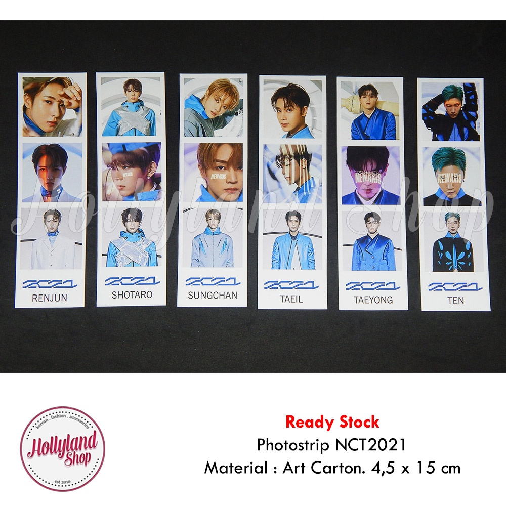 

Photostrip Bookmark NCT 2021 NCT2021 Universe part2 (3pcs)