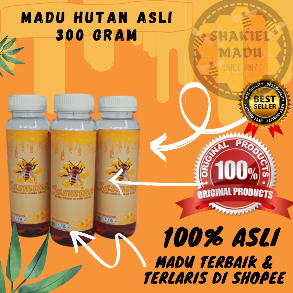 

MADU ASLI MADU MURNI MADU HUTAN ASLI ISI 300 GRAM