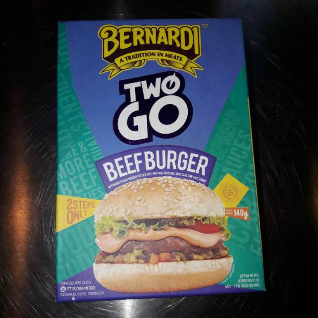 

BERNARDI TWO GO BEEF BURGER
