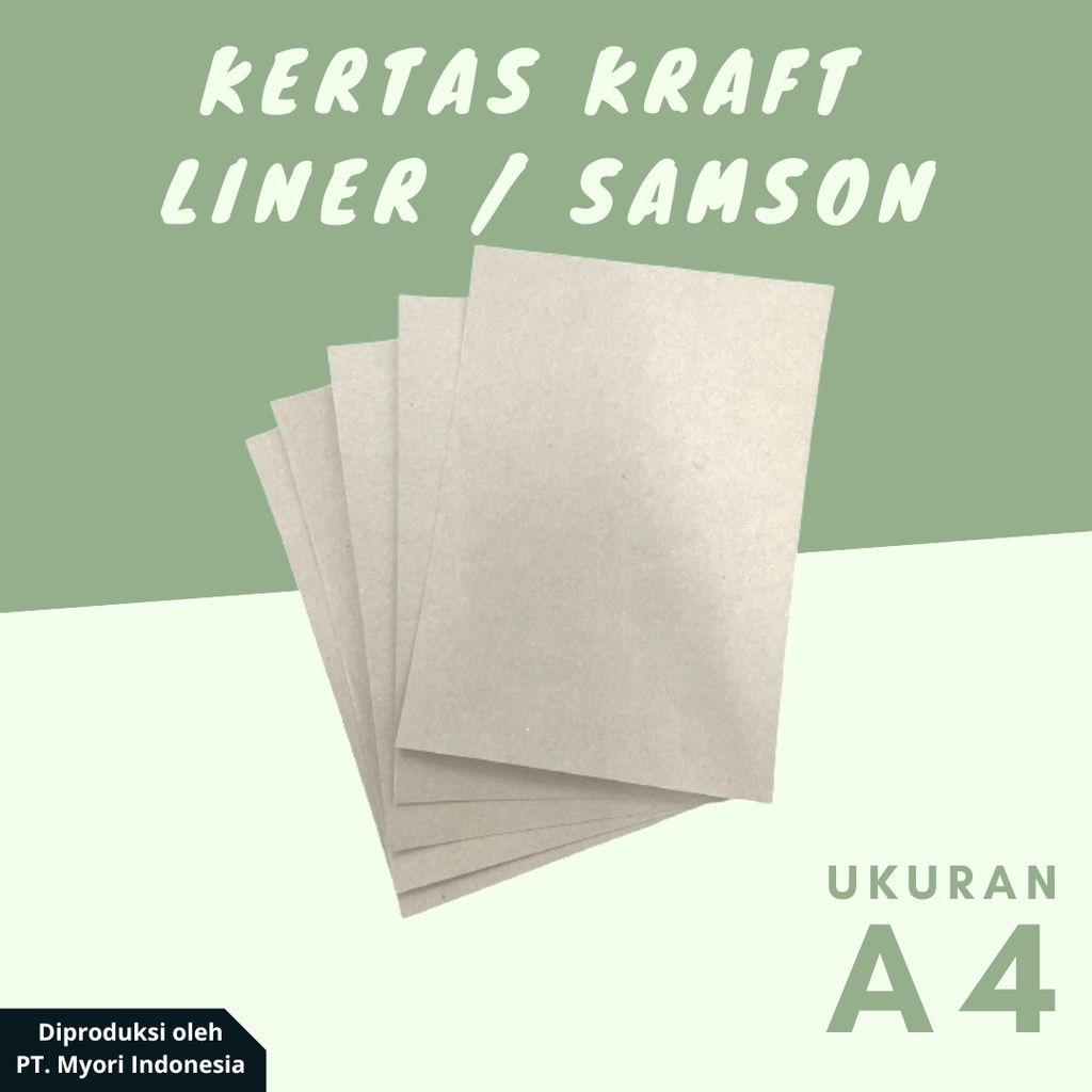 

Board Kraft Liner | Uk. A4 | 450 & 500 GSM