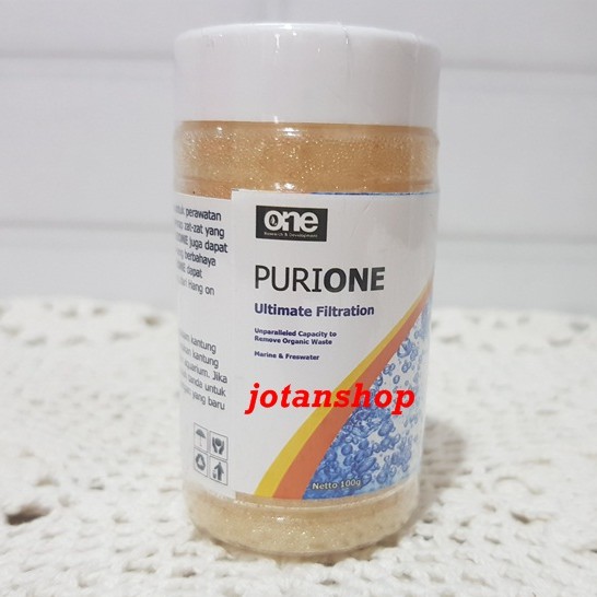 PURIONE ULTIMATE FILTRATION PENJERNIH AIR AQUARIUM AQUASCAPE 100GR