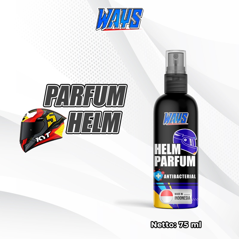 [A031] WAYS PAKET Pembersih + Parfum Helm Motor | Helm Cleaner Pembersih Body Visor dan Pewangi Helm