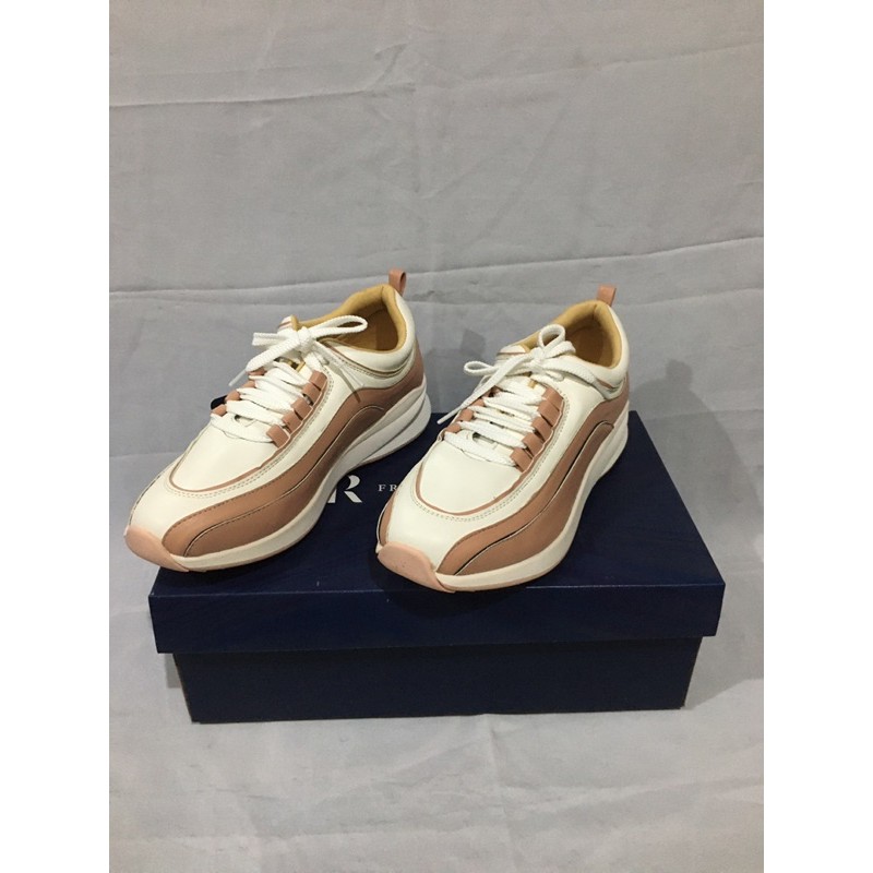 FRANSISKA & RENALDY Sepatu sneakers wanita L.CASEY 02 PINK/PUTIH