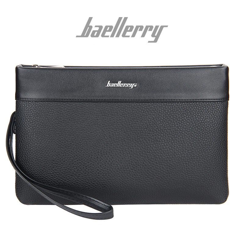 BAELLERRY S1126 Clutch Pria Wanita Bahan Kulit PU Leather Premium WATCHKITE WKOS