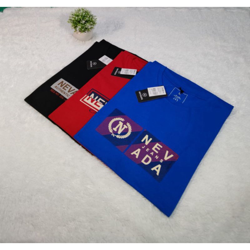 [COD] KAOS NEVADA FULL PRICE TAG KWALITAS PREMIUM | Kaos Distro |