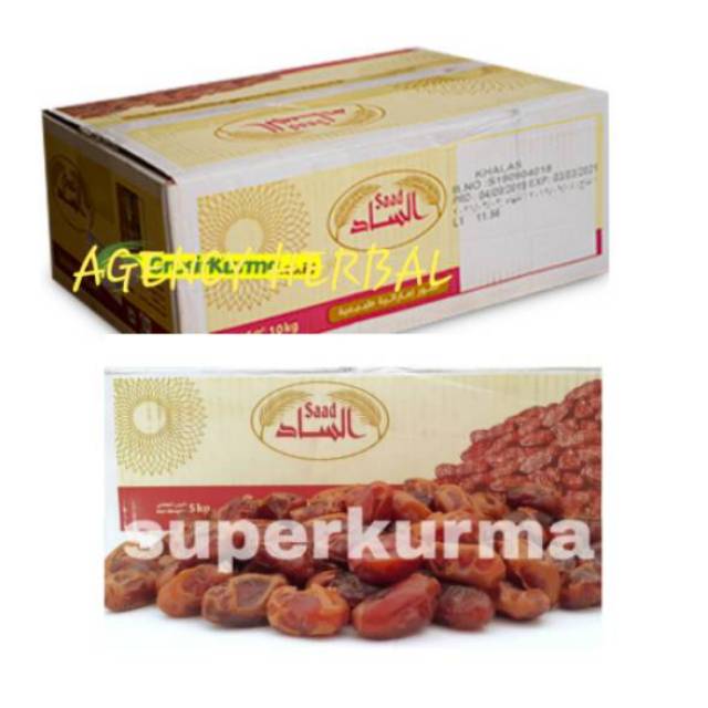 

KURMA SAAD KHOLAS 500 GRAM /KURMA SUKARI 500 GRAM / KURMA GOLDEN VALLEY 500 GRAM/KURMA TUNIS MADU