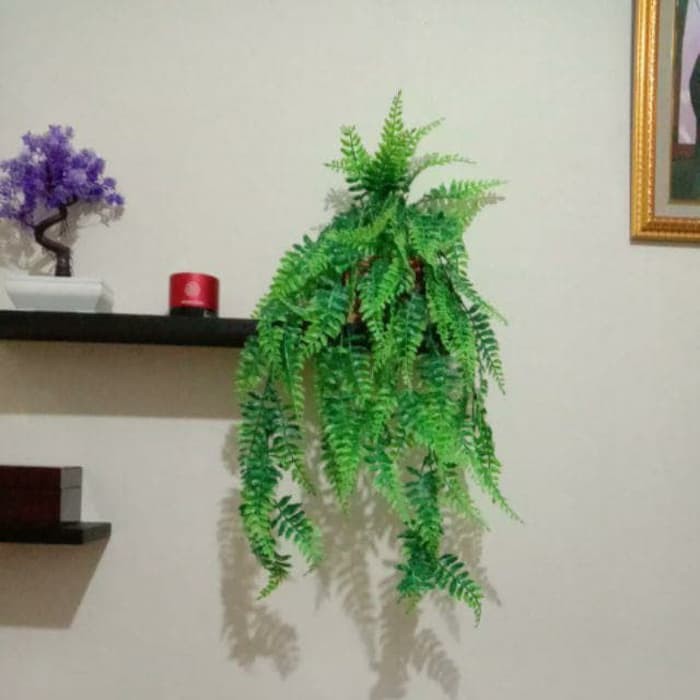 RB DAUN RAMBAT DAUN JUNTAI DAUN ARTIFICIAL BUNGA PLASTIK DAUN DEKORASI RUMAH MURAH