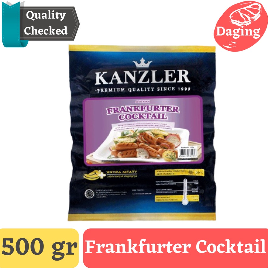 

Kanzler Sosis Sapi Frankfurter Coktail