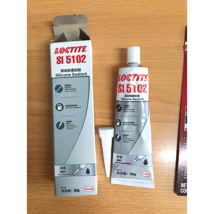 LEM SILICON GASKET TAHAN PANAS UNTUK PAKING & RADIATOR LOCTITE SI 5102