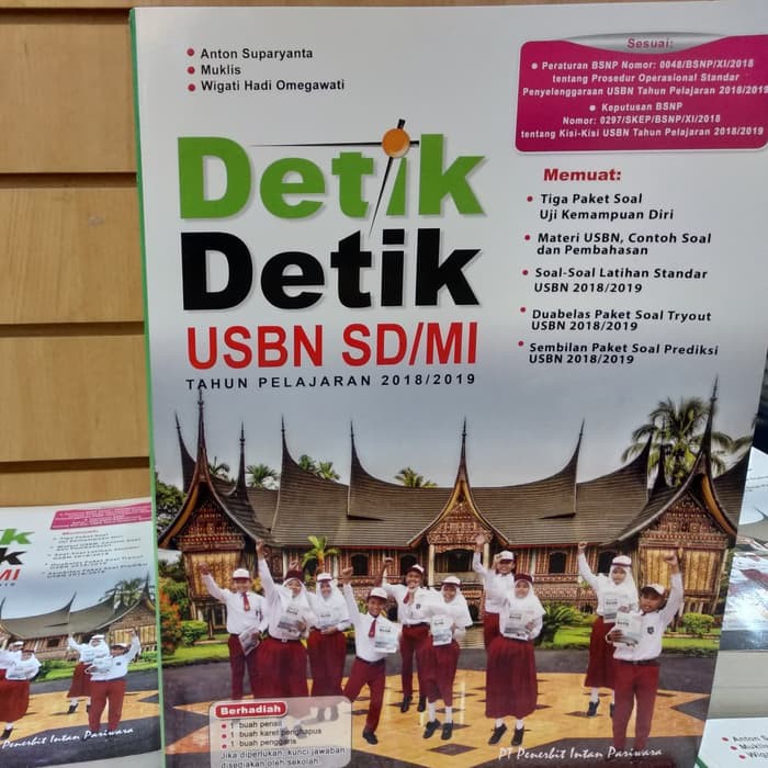 Buku DETIK DETIK UN USBN SD MI 2018/2019