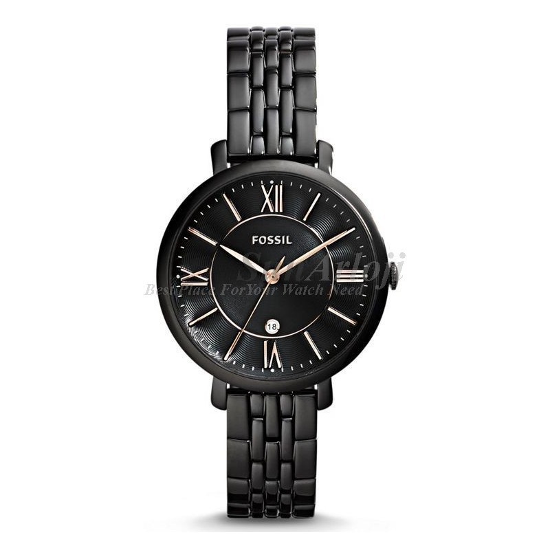 Promo Fossil Jacqueline Black ES3614 Berkualitas