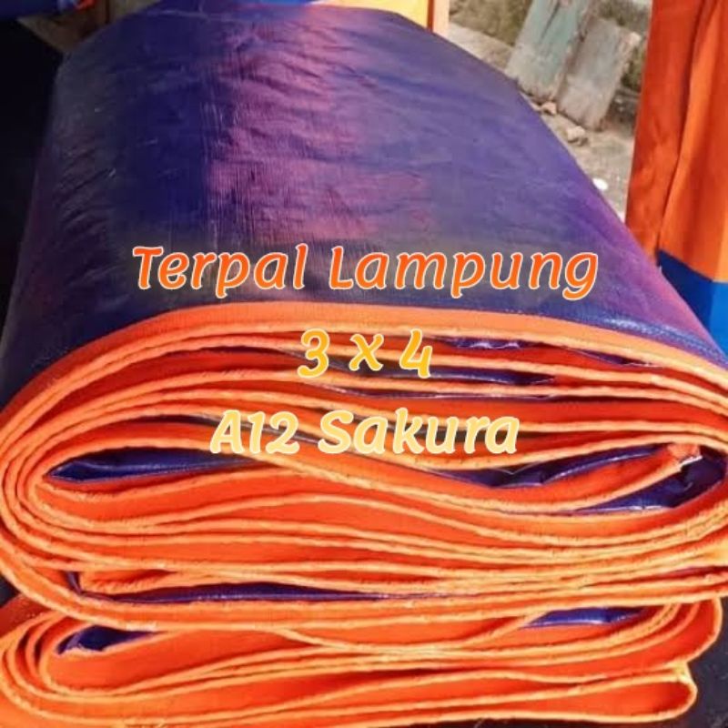 TERPAL ( 3 x 4 ) A12 Sakura LAMPUNG