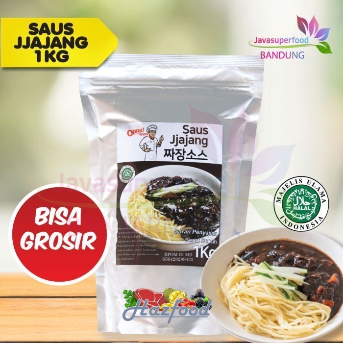 

Oppa Saus Jjajang / Pasta Kedelai Hitam / Saus jjajangmyeon - 1 KG