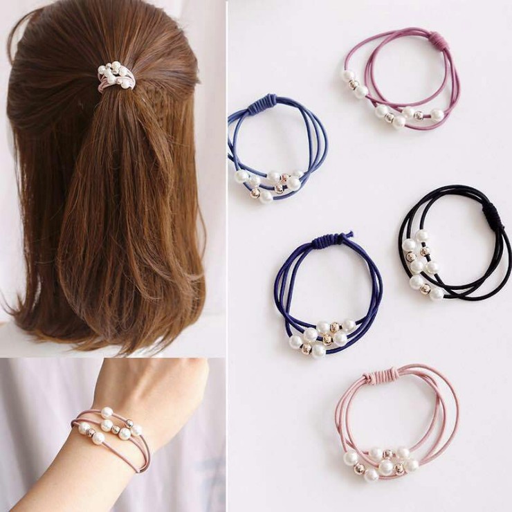 IKAT RAMBUT KOREA // KARET GELANG JEWERLY