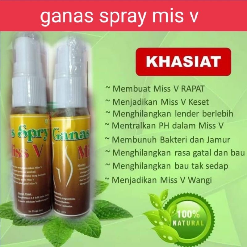 GANAS spray perawan dalam 5 menit