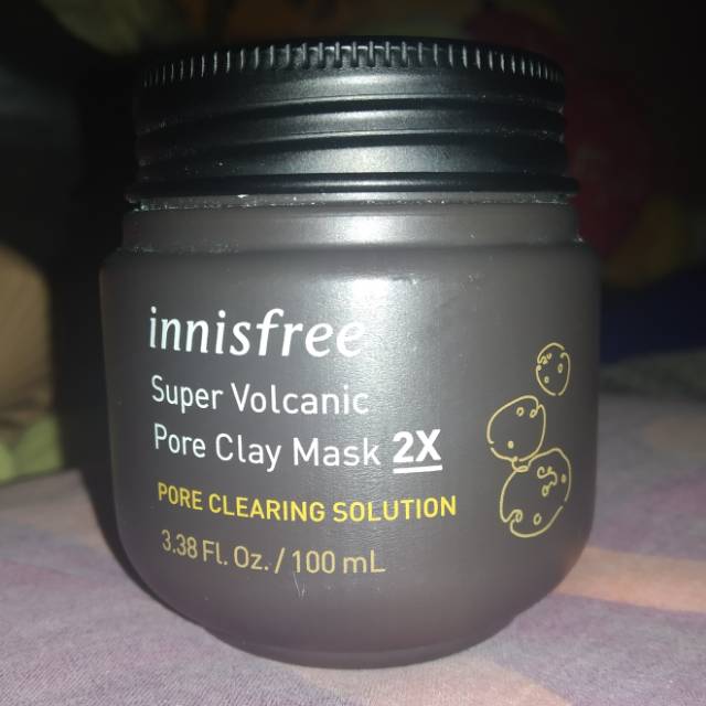 [PRE-ORDER] Innisfree Masker Pori Clay Super Volcanic 100ml