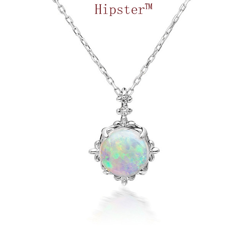 New Fashion Hot Sale Classic Platinum round Diamond Pendant Necklace