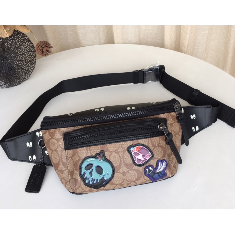 [Instant/Same Day]   76799  4590  4591  78777  72952  91375  89079  76845  83134  79149 coach men's pockets Inclined shoulder bag Chest package